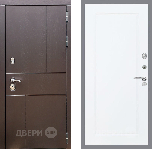 Дверь Стоп УРБАН ФЛ-119 Силк Сноу в Серпухове