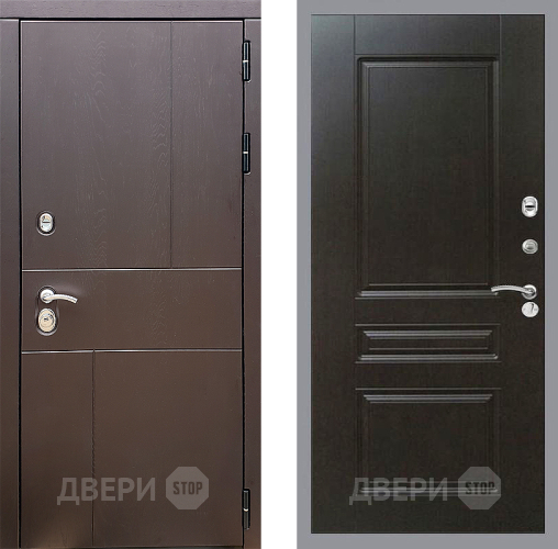 Дверь Стоп УРБАН ФЛ-243 Венге в Серпухове