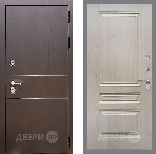 Дверь Стоп УРБАН ФЛ-243 Беленый дуб в Серпухове