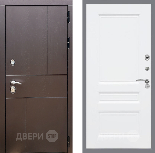 Дверь Стоп УРБАН ФЛ-243 Силк Сноу в Серпухове