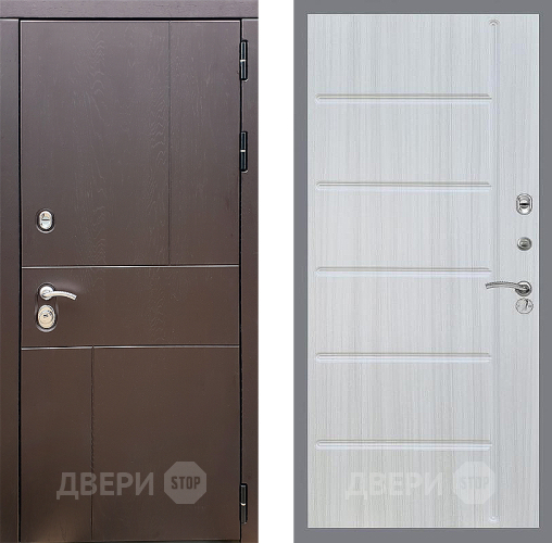 Дверь Стоп УРБАН ФЛ-102 Сандал белый в Серпухове
