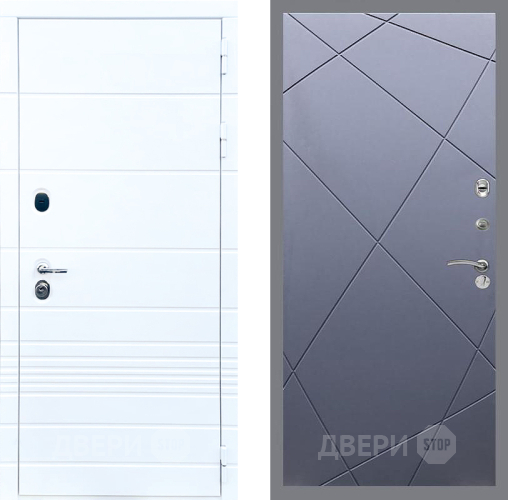 Дверь Стоп ТРЕНДО ФЛ-291 Силк титан в Серпухове