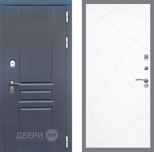 Дверь Стоп ПЛАТИНУМ ФЛ-291 Силк Сноу в Серпухове
