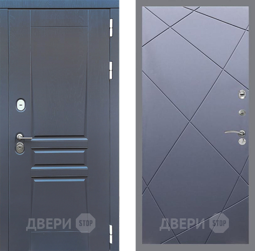 Дверь Стоп ПЛАТИНУМ ФЛ-291 Силк титан в Серпухове