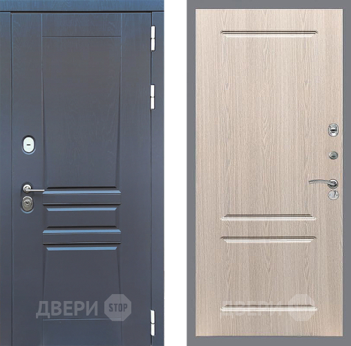 Дверь Стоп ПЛАТИНУМ ФЛ-117 Беленый дуб в Серпухове