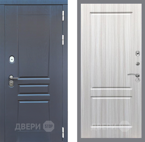 Входная металлическая Дверь Стоп ПЛАТИНУМ ФЛ-117 Сандал белый в Серпухове