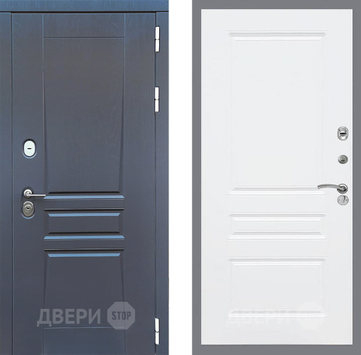Входная металлическая Дверь Стоп ПЛАТИНУМ ФЛ-243 Силк Сноу в Серпухове