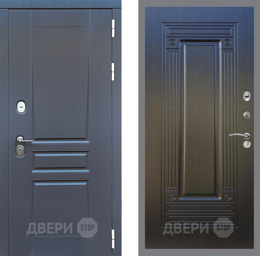 Входная металлическая Дверь Стоп ПЛАТИНУМ ФЛ-4 Венге в Серпухове