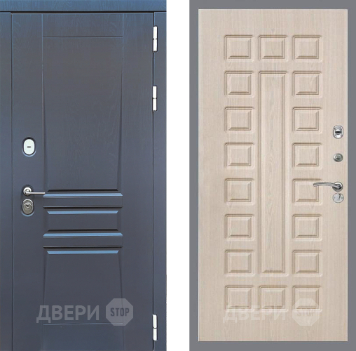 Дверь Стоп ПЛАТИНУМ ФЛ-183 Беленый дуб в Серпухове