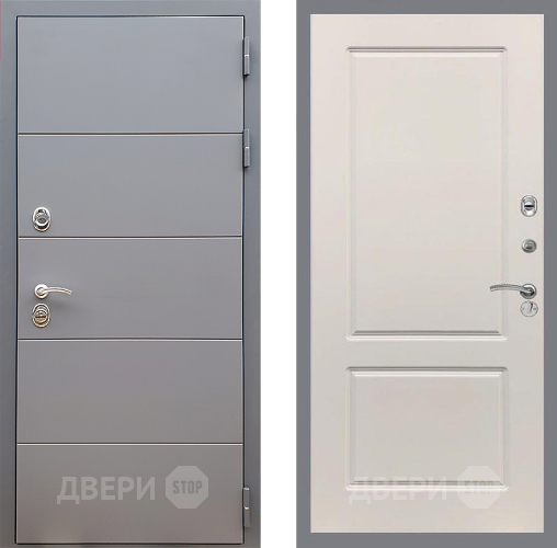 Входная металлическая Дверь Стоп АРТ ГРАФИТ ФЛ-117 Шампань в Серпухове
