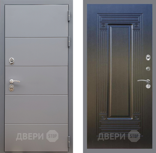 Дверь Стоп АРТ ГРАФИТ ФЛ-4 Венге в Серпухове