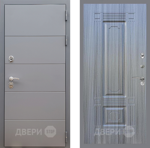 Дверь Стоп АРТ ГРАФИТ ФЛ-2 Сандал грей в Серпухове