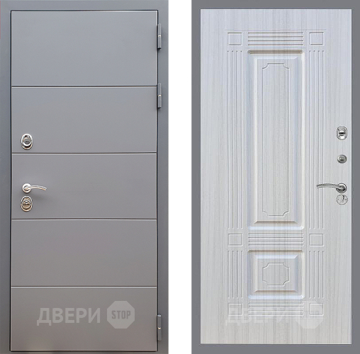 Дверь Стоп АРТ ГРАФИТ ФЛ-2 Сандал белый в Серпухове