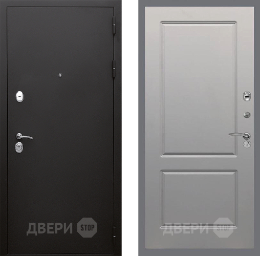 Дверь Стоп КЛАССИК Шагрень ФЛ-117 Грей софт в Серпухове