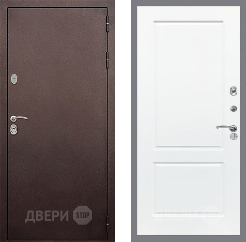Дверь Стоп КЛАССИК Медь ФЛ-117 Силк Сноу в Серпухове