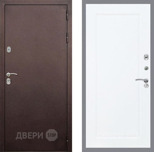 Дверь Стоп КЛАССИК Медь ФЛ-119 Силк Сноу в Серпухове