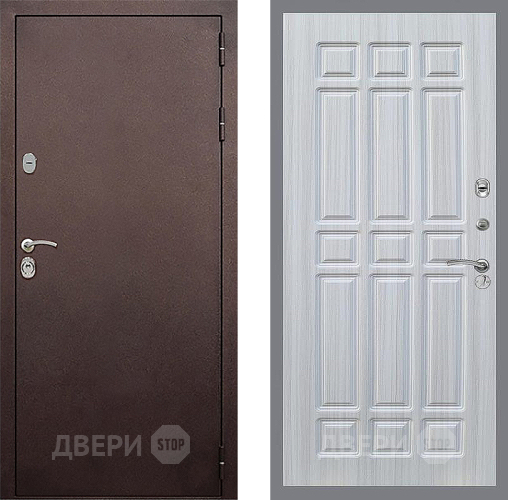 Дверь Стоп КЛАССИК Медь ФЛ-33 Сандал белый в Серпухове