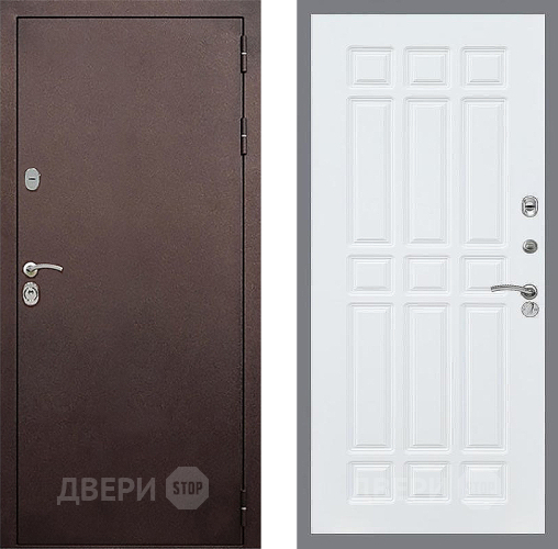 Входная металлическая Дверь Стоп КЛАССИК Медь ФЛ-33 Силк Сноу в Серпухове