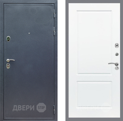 Входная металлическая Дверь Стоп СИЛЬВЕР ФЛ-117 Силк Сноу в Серпухове