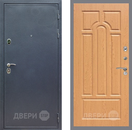 Входная металлическая Дверь Стоп СИЛЬВЕР ФЛ-58 Дуб в Серпухове