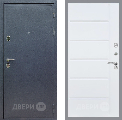 Дверь Стоп СИЛЬВЕР ФЛ-102 Белый ясень в Серпухове
