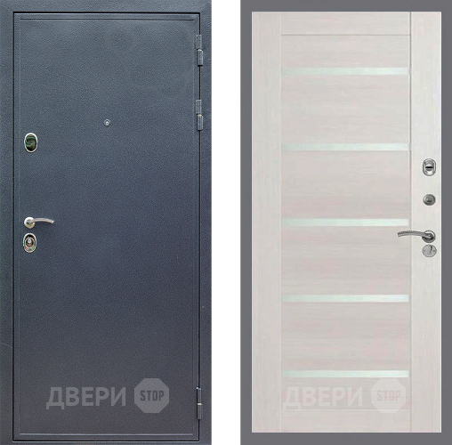 Входная металлическая Дверь Стоп СИЛЬВЕР СБ-14 Лиственница беж в Серпухове