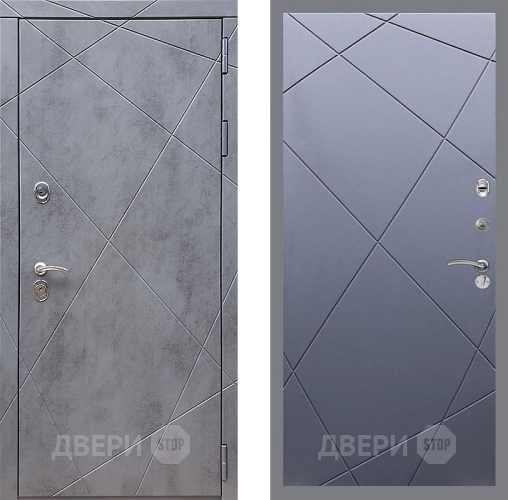 Дверь Стоп Лучи ФЛ-291 Силк титан в Серпухове
