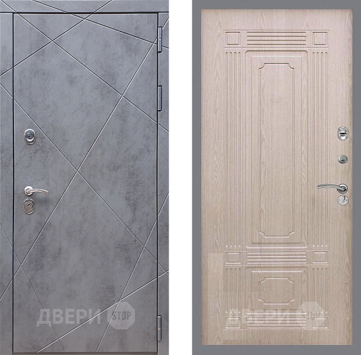 Дверь Стоп Лучи ФЛ-2 Беленый дуб в Серпухове