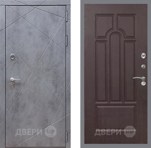 Входная металлическая Дверь Стоп Лучи ФЛ-58 Венге в Серпухове
