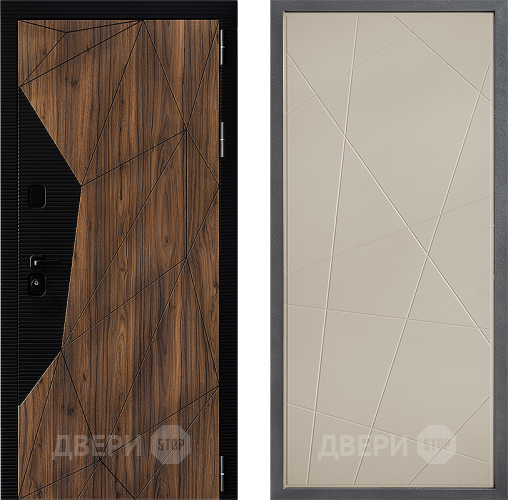 Дверь Дверной континент ДК-11 ФЛ-655 Капучино в Серпухове