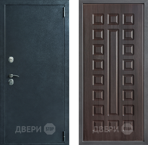 Входная металлическая Дверь Дверной континент ДК-70 Дизайн ФЛ-183 Венге в Серпухове