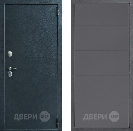 Входная металлическая Дверь Дверной континент ДК-70 Дизайн ФЛ-649 Графит софт в Серпухове