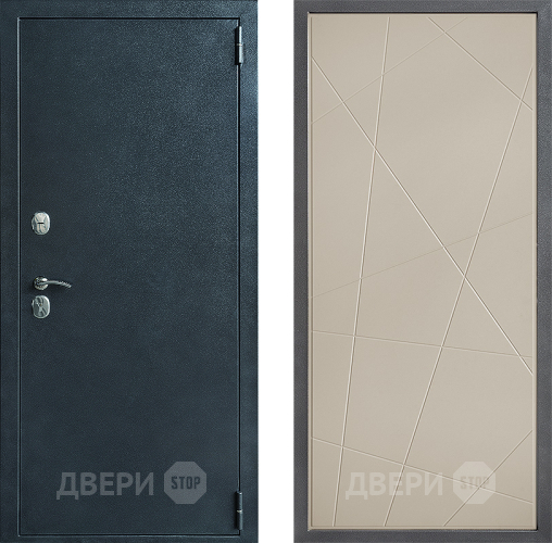 Входная металлическая Дверь Дверной континент ДК-70 Дизайн ФЛ-655 Капучино в Серпухове