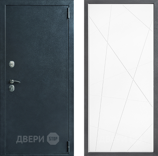 Дверь Дверной континент ДК-70 Дизайн ФЛ-655 Белый софт в Серпухове
