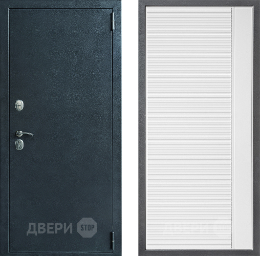 Дверь Дверной континент ДК-70 Дизайн ФЛ-757 Белое Стекло Софт милк в Серпухове