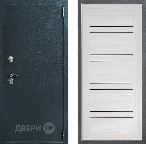 Входная металлическая Дверь Дверной континент ДК-70 Дизайн ФЛ-49 Сосна белая в Серпухове