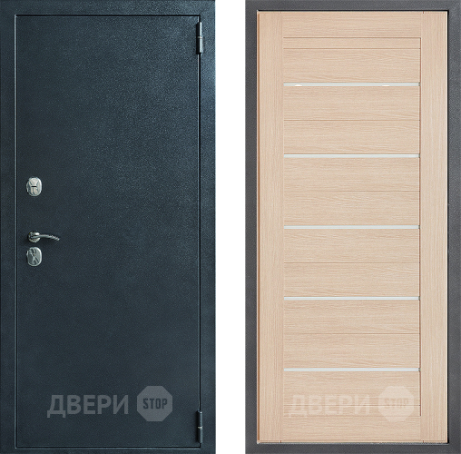 Входная металлическая Дверь Дверной континент ДК-70 Дизайн ФЛ-46 Капучино в Серпухове