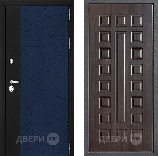 Входная металлическая Дверь Дверной континент ДК-9 ФЛ-183 Венге в Серпухове