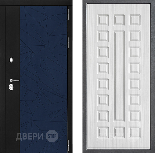 Входная металлическая Дверь Дверной континент ДК-9 ФЛ-183 Сандал белый в Серпухове