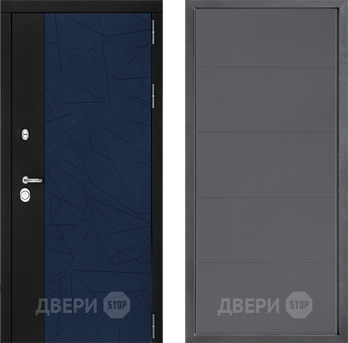 Дверь Дверной континент ДК-9 ФЛ-649 Графит софт в Серпухове