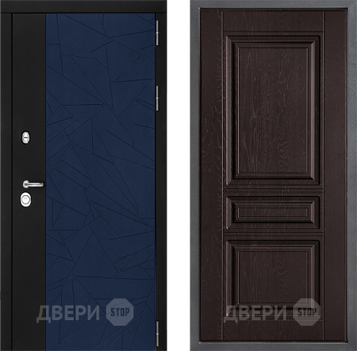 Дверь Дверной континент ДК-9 ФЛ-243 Дуб шоколадный в Серпухове