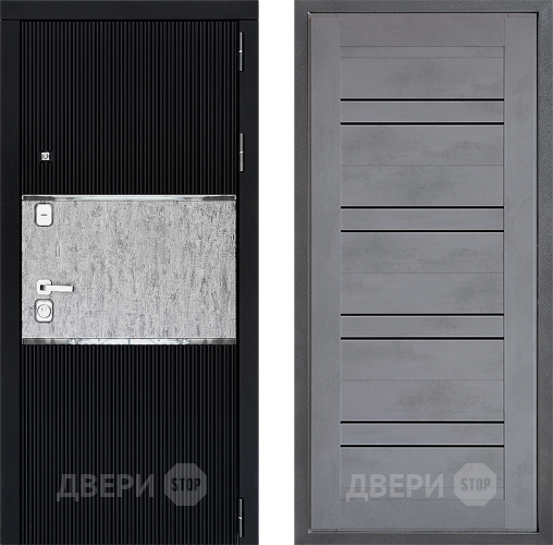 Дверь Дверной континент ДК-13 ФЛ-49 Бетон серый в Серпухове
