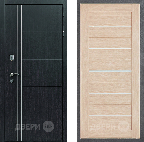 Дверь Дверной континент Теплолюкс Дизайн ФЛ-46 Капучино в Серпухове