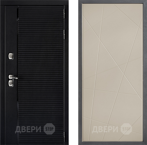 Входная металлическая Дверь Дверной континент ДК-1 ФЛ-655 Капучино в Серпухове