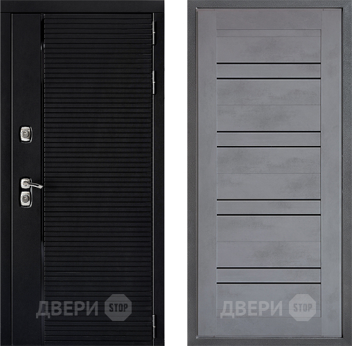 Дверь Дверной континент ДК-1 ФЛ-49 Бетон серый в Серпухове