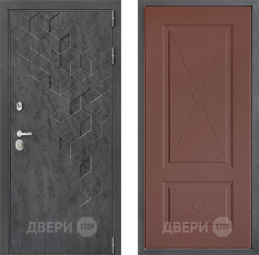 Дверь Дверной континент ДК-3/713 ФЛ-617 Ясень шоколадный в Серпухове