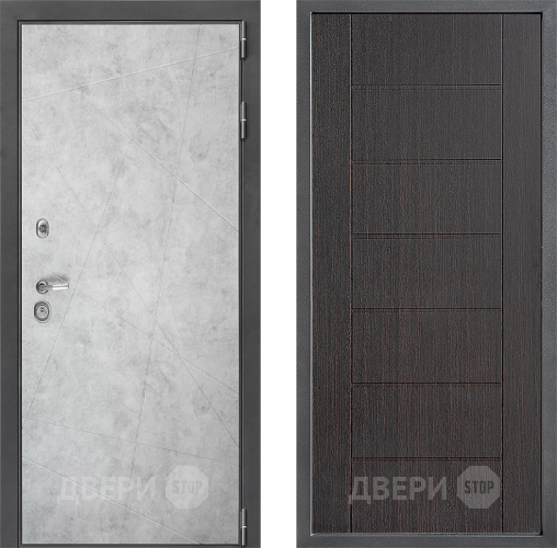 Дверь Дверной континент ДК-3/743 ФЛ-Лайн Венге в Серпухове
