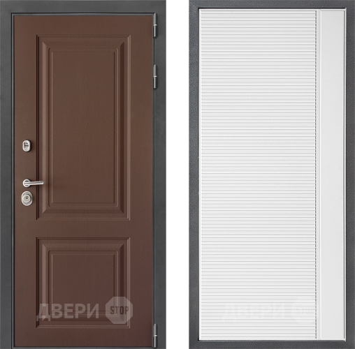 Дверь Дверной континент ДК-3/729 ФЛ-757 Белое Стекло Софт милк в Серпухове