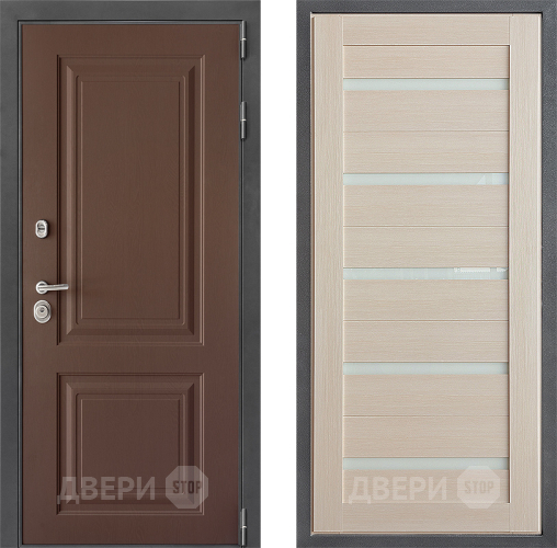 Дверь Дверной континент ДК-3/729 ФЛ-47 Капучино в Серпухове