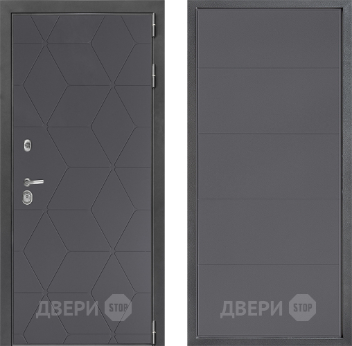 Дверь Дверной континент ДК-3/744 ФЛ-649 Графит софт в Серпухове